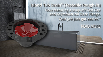 Island Tub Drain™